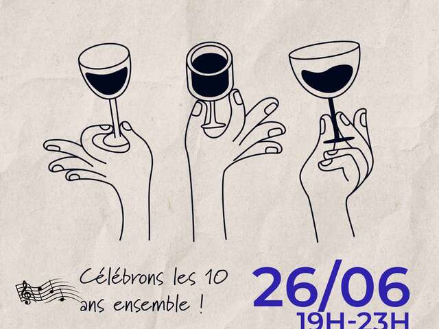 Soirée Anniversaire des 10 ans - Domaine La Luminaille