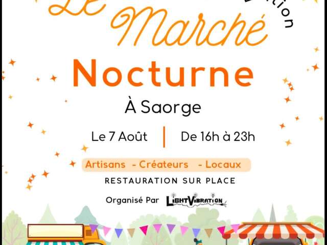 Marché nocturne à Saorge - 4e éd.