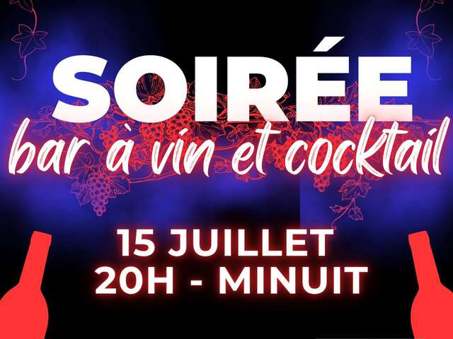 Soirée Bar à Vin et cocktail - Mas des Flauzières