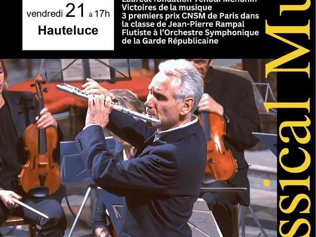 Concert de flûtes virtuoses - Guy Angelloz Hauteluce