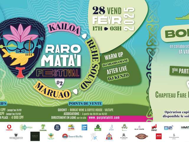 Raromata'i Festival à Bora Bora