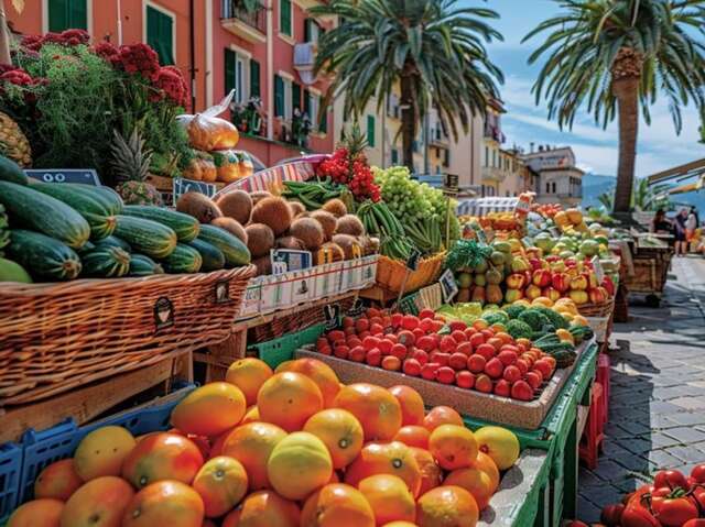 Matinée au Marché de Bordighera