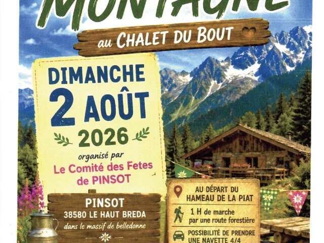 Fête de la montagne au Chalet du Bout