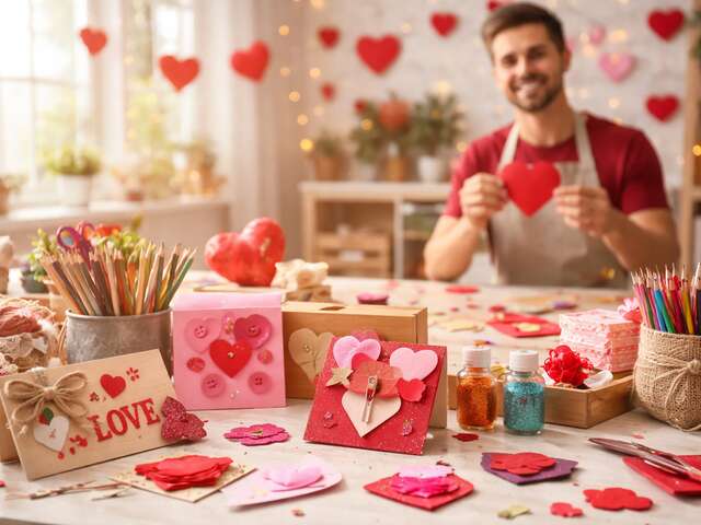 Atelier créatif "Spécial Saint Valentin"