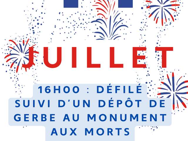Parade am 14. Juli
