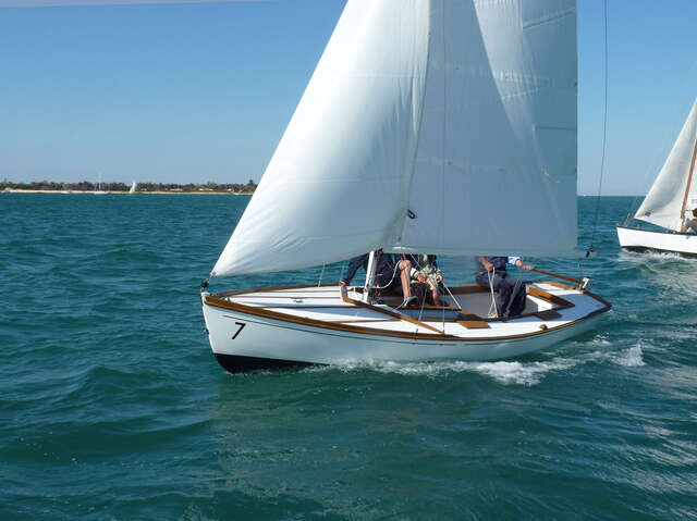 Sortie à la voile en dériveur cazavant