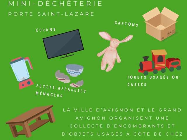 Faisons le vide ! - Mini-déchetterie