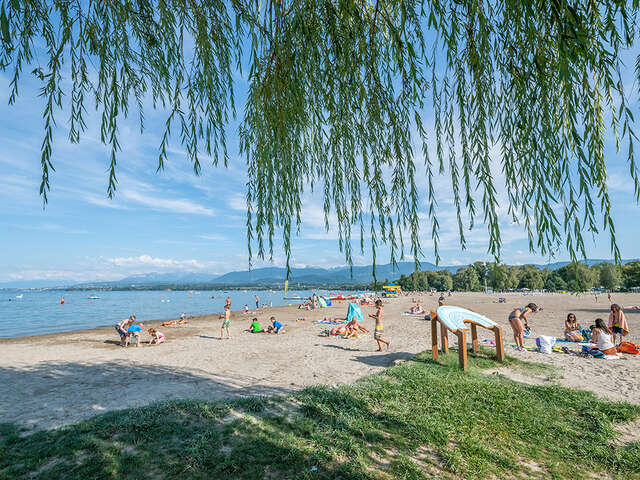 Plage d'Excenevex
