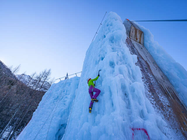 Initiation Cascade de glace