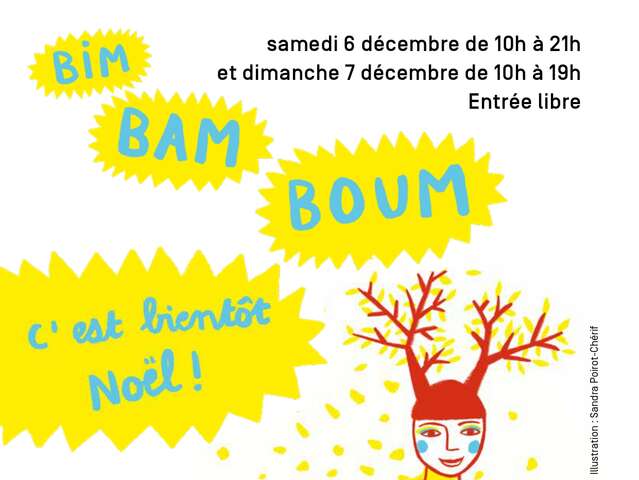 Marché de noël de l'illustration