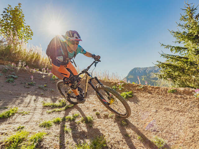VTT électrique spécial 11-15 ans  : Pilotage et sensations niveau bleu et rouge