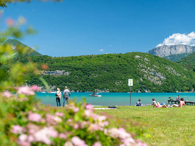 Plage municipale de Duingt