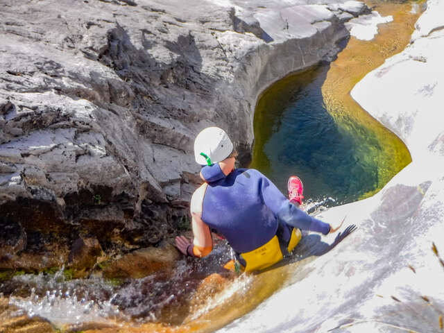 Canyoning Peyron Roux - Evolution Canyon