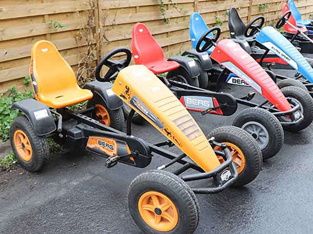 Circuit kart à pédales