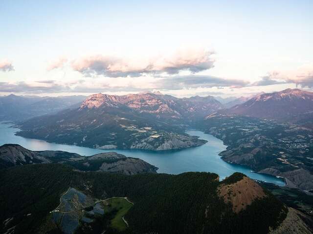 Le lac de Serre-Ponçon