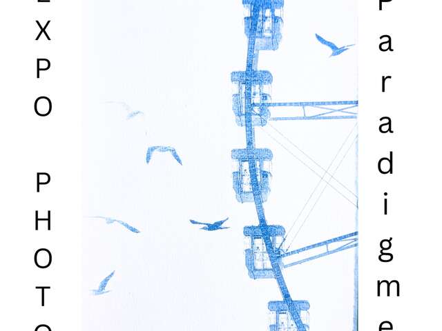 Ma ville en bleu by Insolant_cyanotype