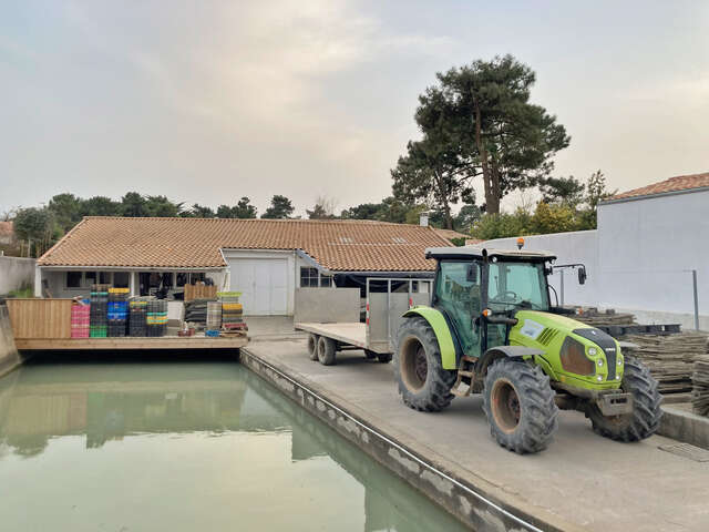 Visite d'une cabane ostréicole en immersion dans la production terrestre (1h) par Dealer d'iode