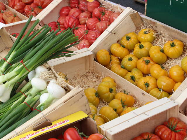 Marché de Villeneuve lez Avignon
