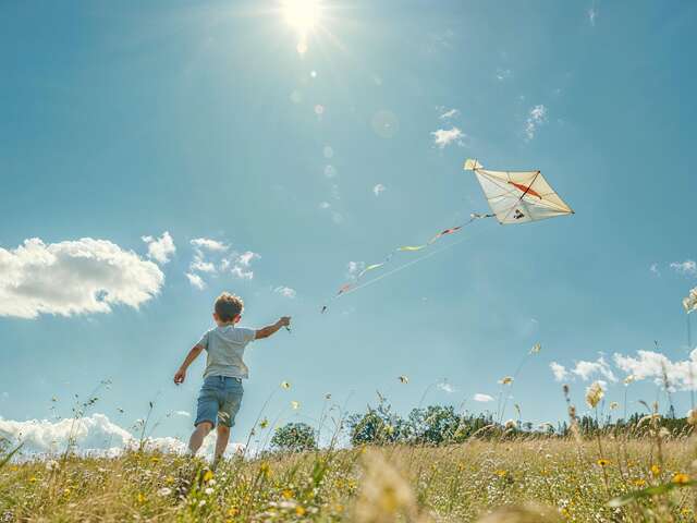 Atelier Eole : le cerf-volant