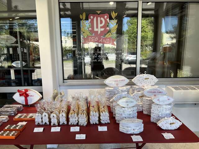 Confiserie Léonard Parli - La grande fabrique et la boutique