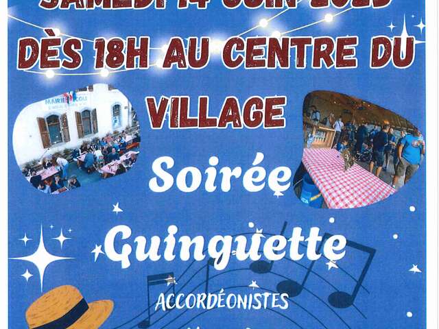 Soirée Guinguette