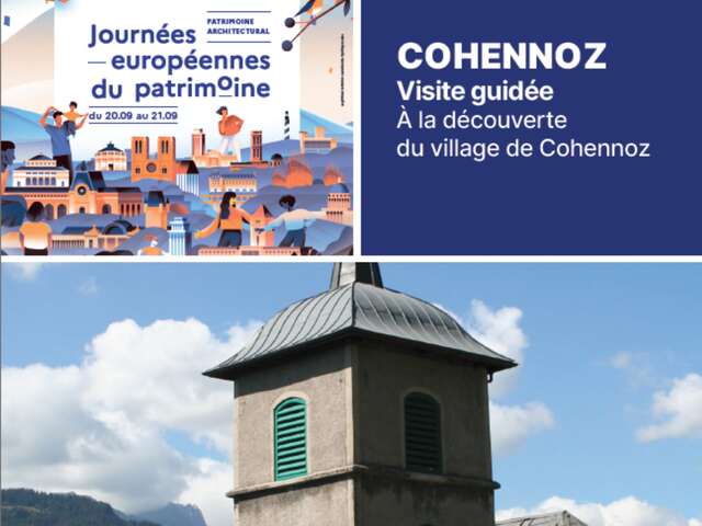 Guided tour "Discovering the village of Cohennoz"