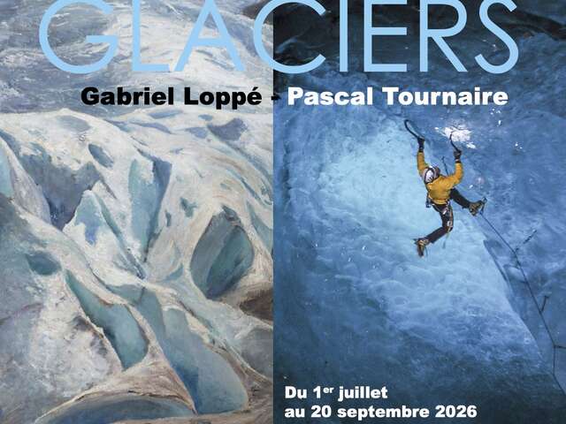 Exposition photographique « GLACE et GLACIERS, l’empreinte des hommes »