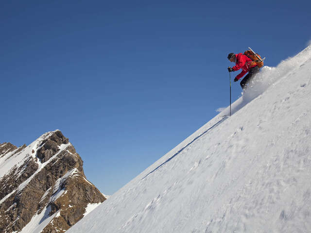 Ski de rando : pack Trace