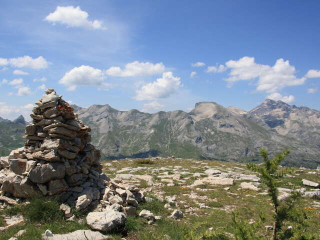 Le sentier des cairns