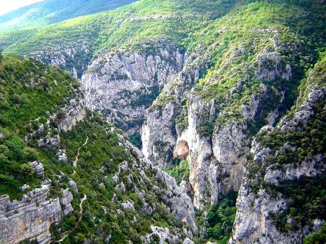LA PALUD-SUR-VERDON - Le sentier du Bastidon