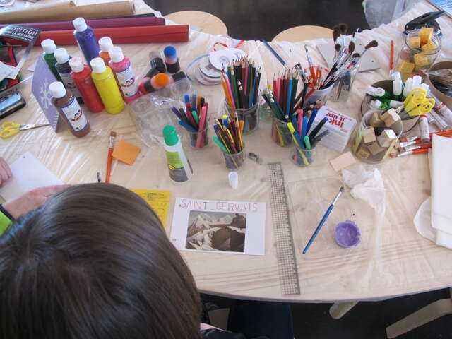 Atelier les p'tits curieux : l'affichiste