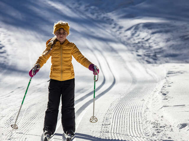 Ski de fond classique - cours pour les enfants