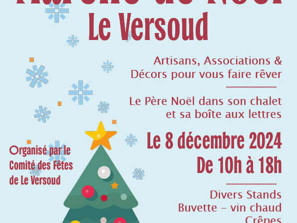 Marché de Noël - Le Versoud