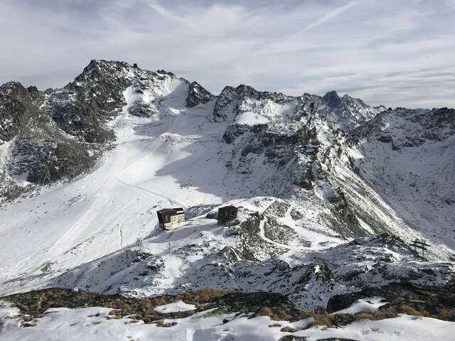 Via Ferrata in Les Gentianes - Androsace (red)