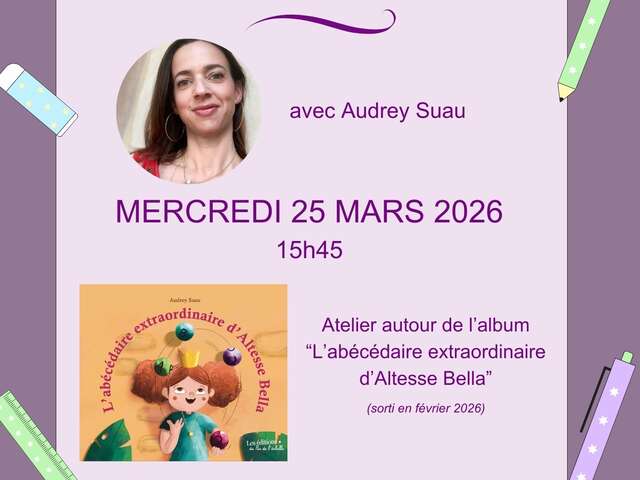 Kinderillustrationsworkshop mit Audrey Suau