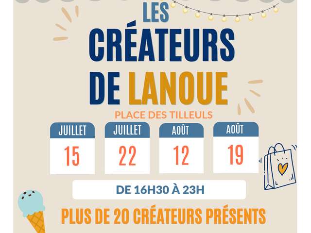 Marché nocturne des créateurs de la Noue