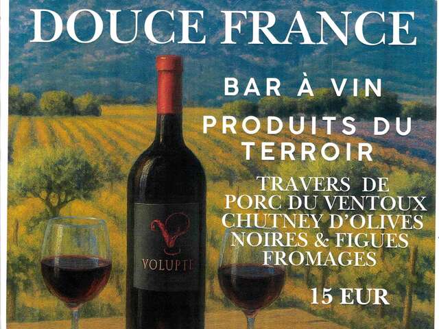 Festival Ventoux Saveurs "Afterwork 'Douce France'" - Cave La Romaine