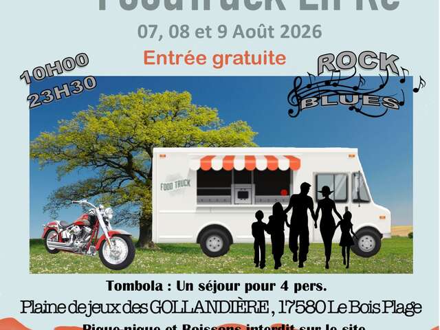 Festival de food trucks en Ré