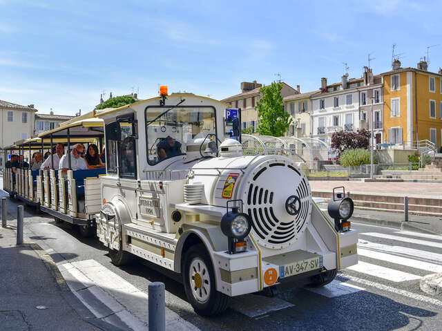 Le petit train touristique d'Aubagne