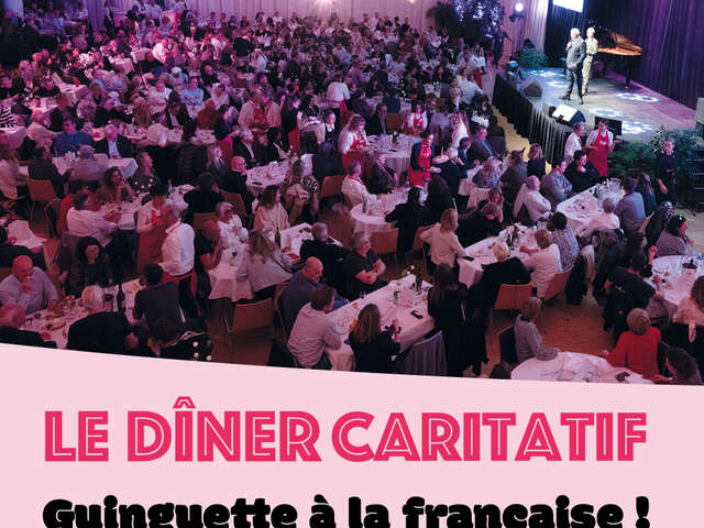 Glisse en Cœur, le Dîner Caritatif « Guinguette à la française »