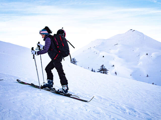 Rando ski expérience avec K2 et BCA : Initiation gratuite en ski de randonnée avec Mont Epique