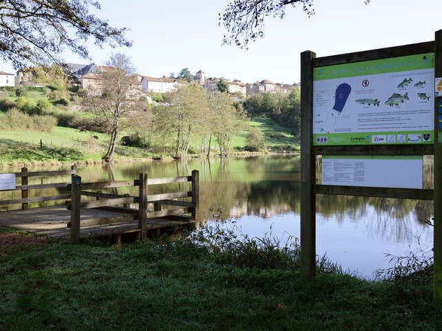 Itinéraire VTT : circuit 19 bleu, base Belmont-de-la-Loire