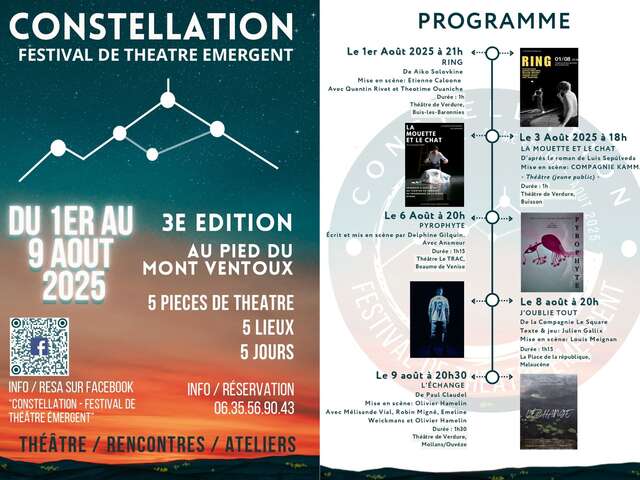 Theater show 'L'Echange' - Festival Constellation