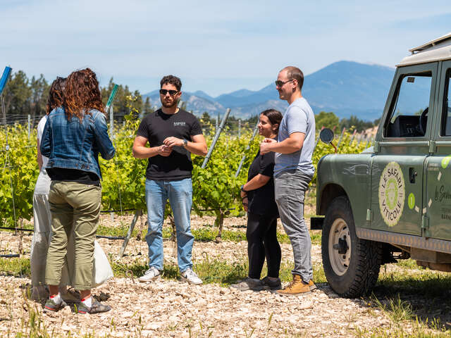 Safari viticole en Land Rover
