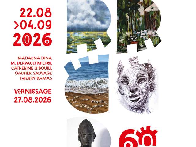 Exposition M. Dina, M. Dervault Michel, C. Le Bouill, G. Sauvage et T. Bamas