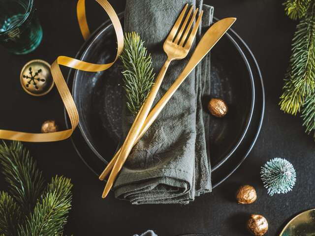 Menu réveillon de la Saint Sylvestre au restaurant La Marie-Jeanne