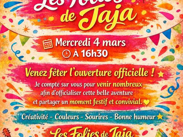 Inaugurazione di Les Folies de Jaja