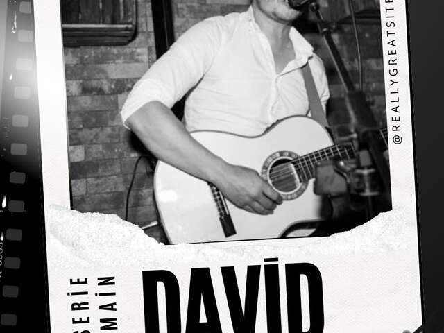 Concert van David Rey in de Brasserie Saint Romain