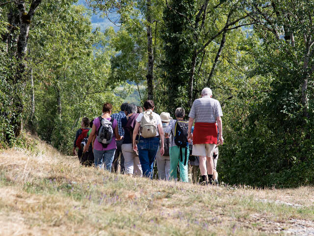 Balade solidaire à Champagne-en-Valromey