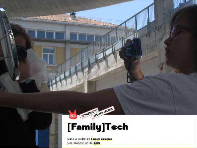 FamilyTech ateliers de créativité numérique parents et enfants